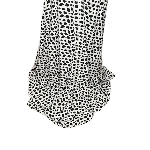 Giffniseti Boho Al-line Black and White Maxi Dress w Long Sleeves. Size S - Picture 12 of 16